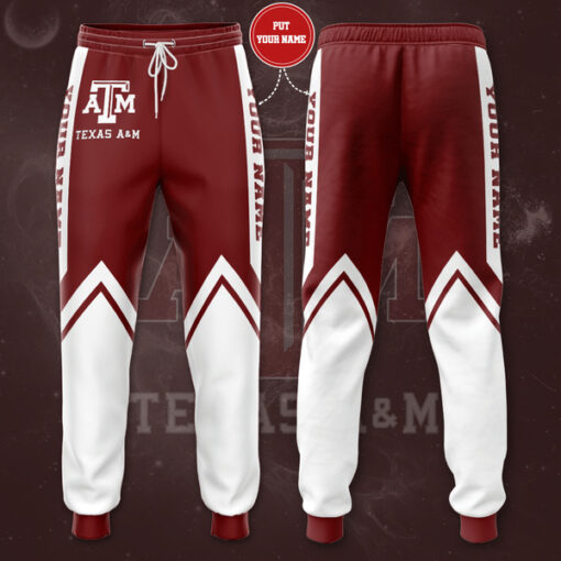 Texas AM Aggies 3D Sweatpant 01