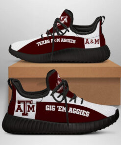 Texas AM Aggies Yeezy Shoes 01