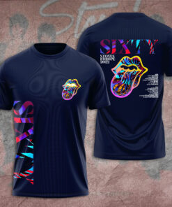 The Rolling Stones Navy T shirt