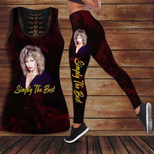 Tina Turner Tank Top Leggings set WOAHTEE29723S4