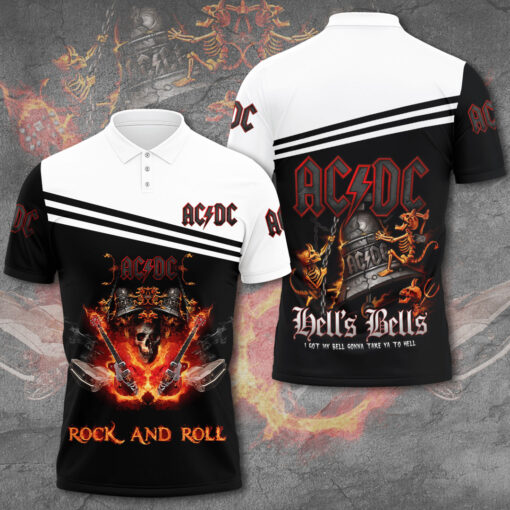 Vintage ACDC polo shirt
