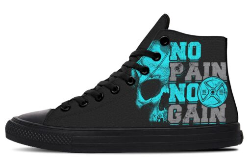 aqua no pain high top canvas shoes