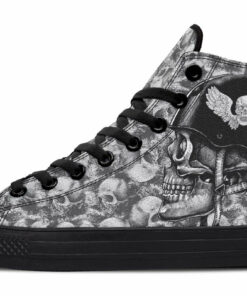 chopper high top canvas shoes
