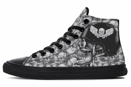 chopper high top canvas shoes