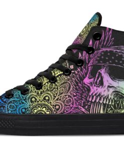 colors fusion high top canvas shoes