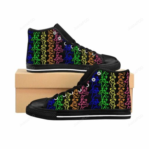 grateful bear high top shoes
