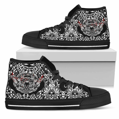 high top shoe raven blood a31