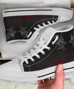 high top shoes odin huginn and muninn rune blood a27