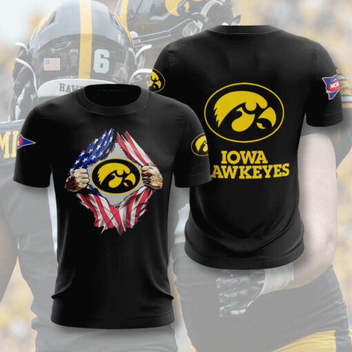iowa hawkeyes 3d t shirt 01