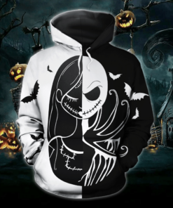 jack skellington and sally hoodie for men and women