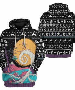 jack skellington surfing hoodie