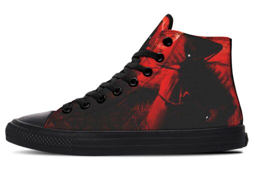 kasa high top canvas shoes