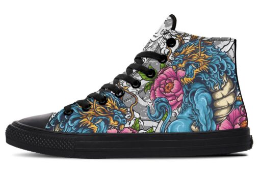 komainu high top canvas shoes