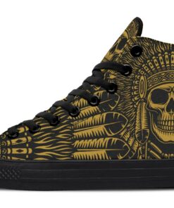 listen to the chief high top canvas shoes