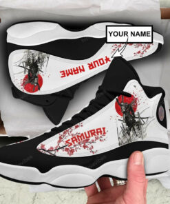 personalized samurai warrior jd13 sneakers