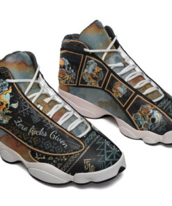 skull zero fcks given 13 sneakers xiii shoes