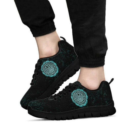 sneakers viking bear claws cyan tattoo a27
