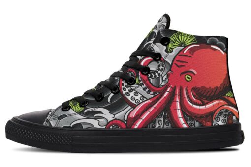 tako high top canvas shoes