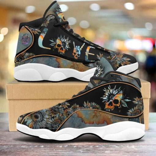 tattoo skull lover 13 sneakers xiii shoes