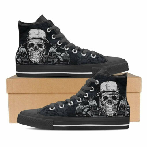 truck unisex high top canvas shoes