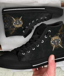 viking high top shoe lion a27