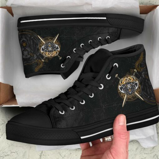 viking high top shoe lion a27