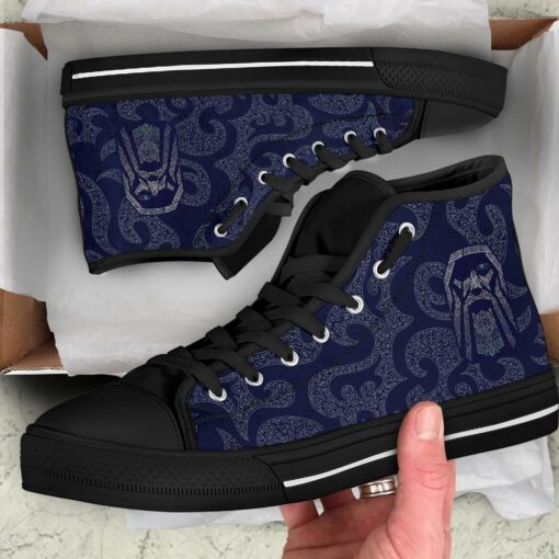 viking high top shoe odin god tattoo a27 collection