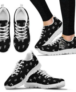 viking pattern 02 sneakers