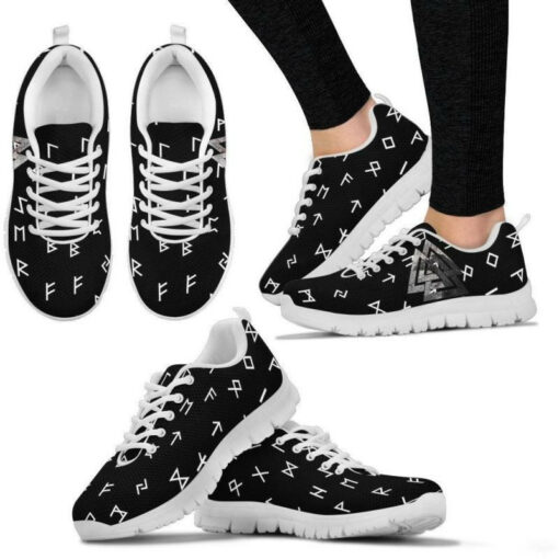 viking pattern 02 sneakers